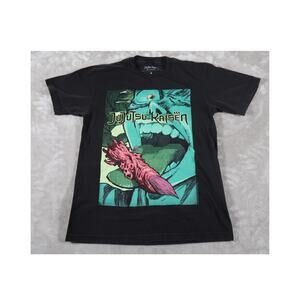 Jujutsu Kaisen Shirt Mens Small Black Crunchyroll Anime Manga Graphic Tee Cotton